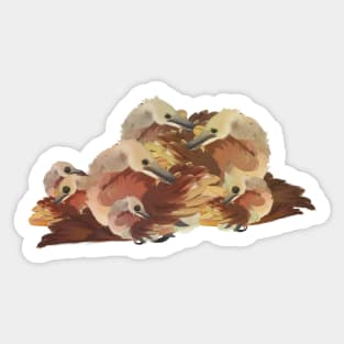 Velociraptor nest sticker hurts and stickers Sticker